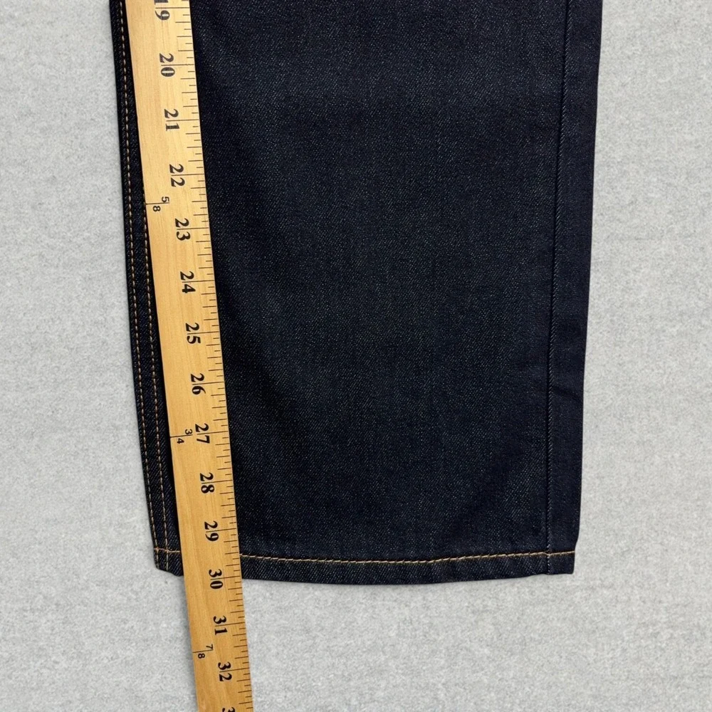 Levi's 514 Jeans Mens 38x30 Dark Indigo Blue Denim Straight Fit Stretch Modern